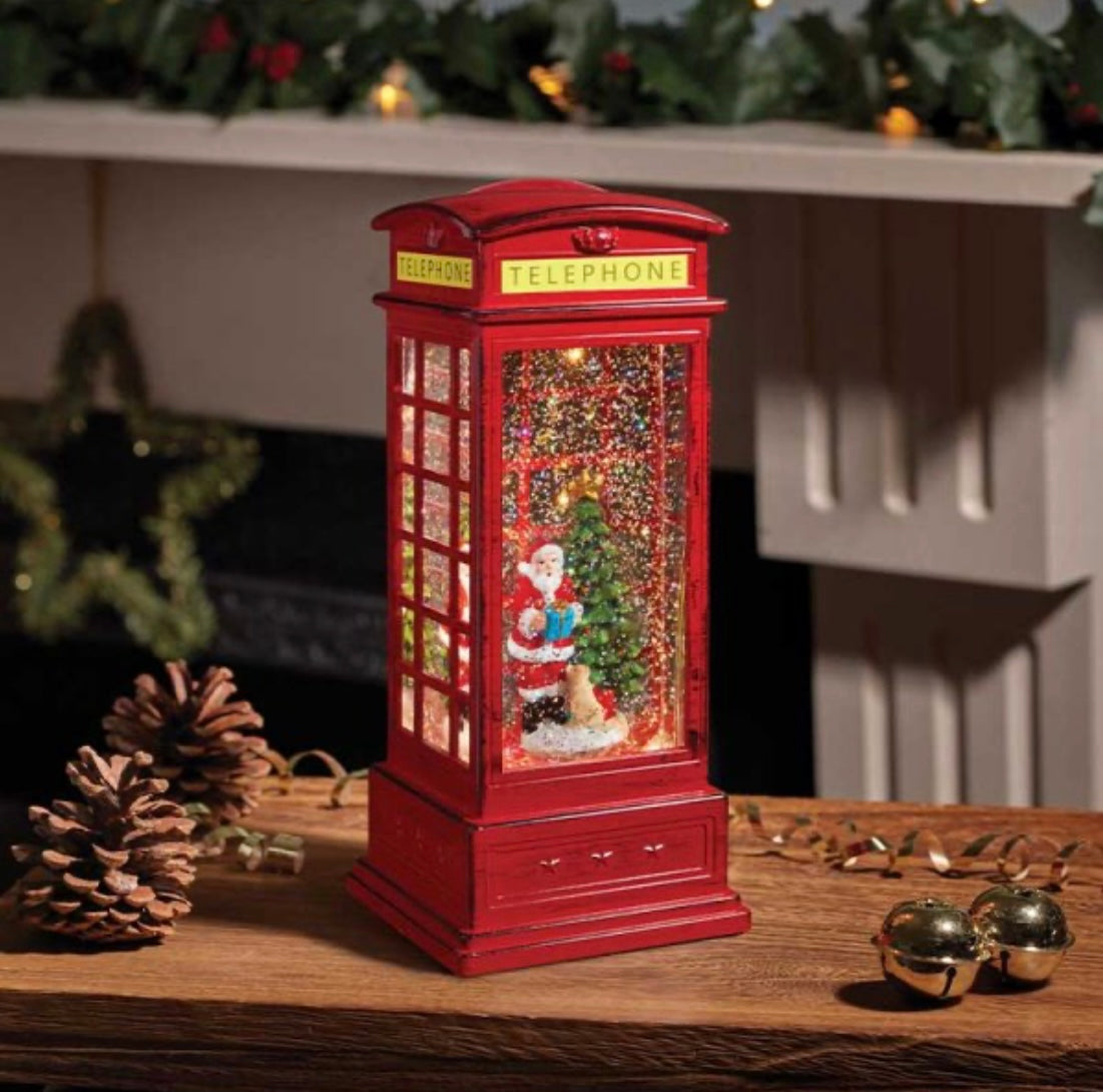 Santa Telephone Box