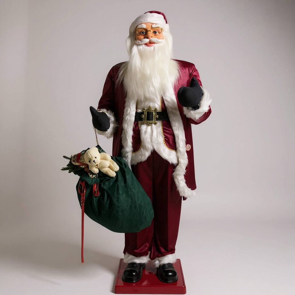 175cm Musical and Moving Santa