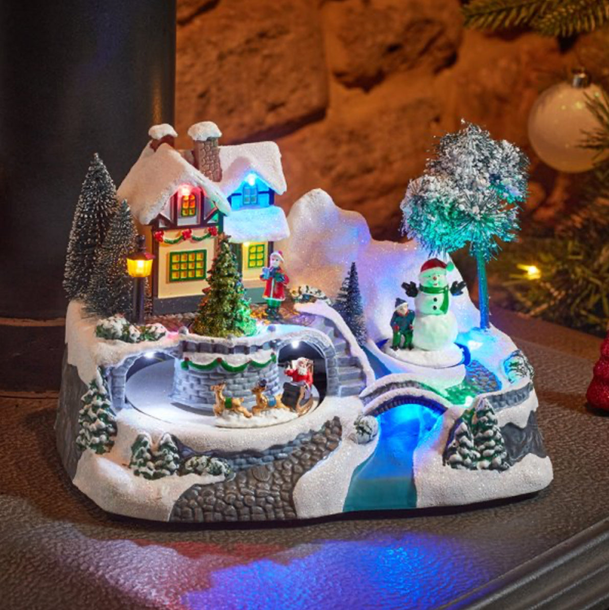 Santa's Village SnowScene