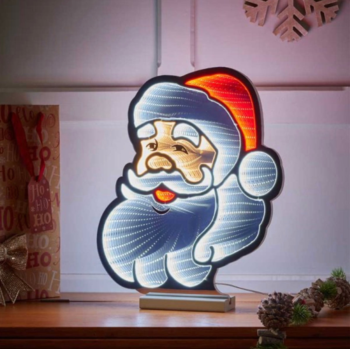 SantaFinity 40cm – LV Infinity Light Display