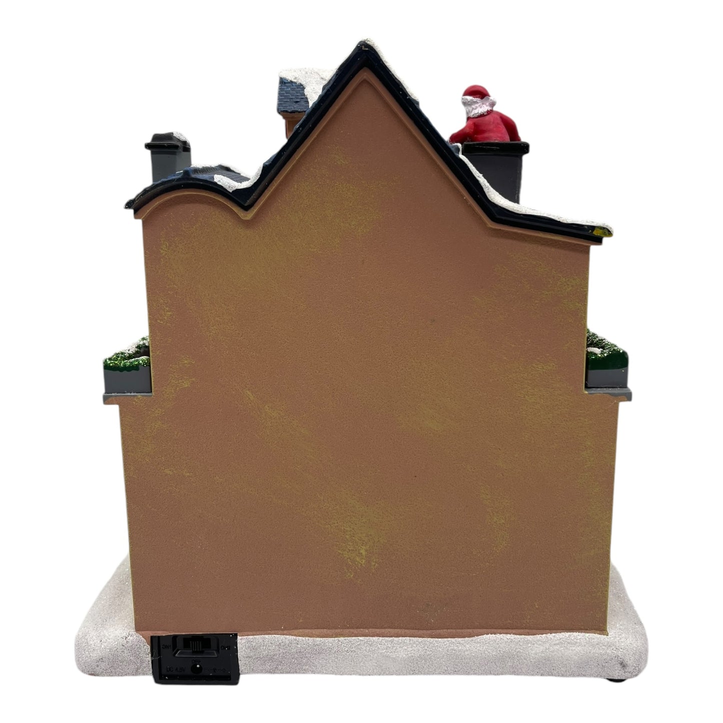Santa’s Toy Shop Light-Up Christmas Village Building – Animated Festive Scene