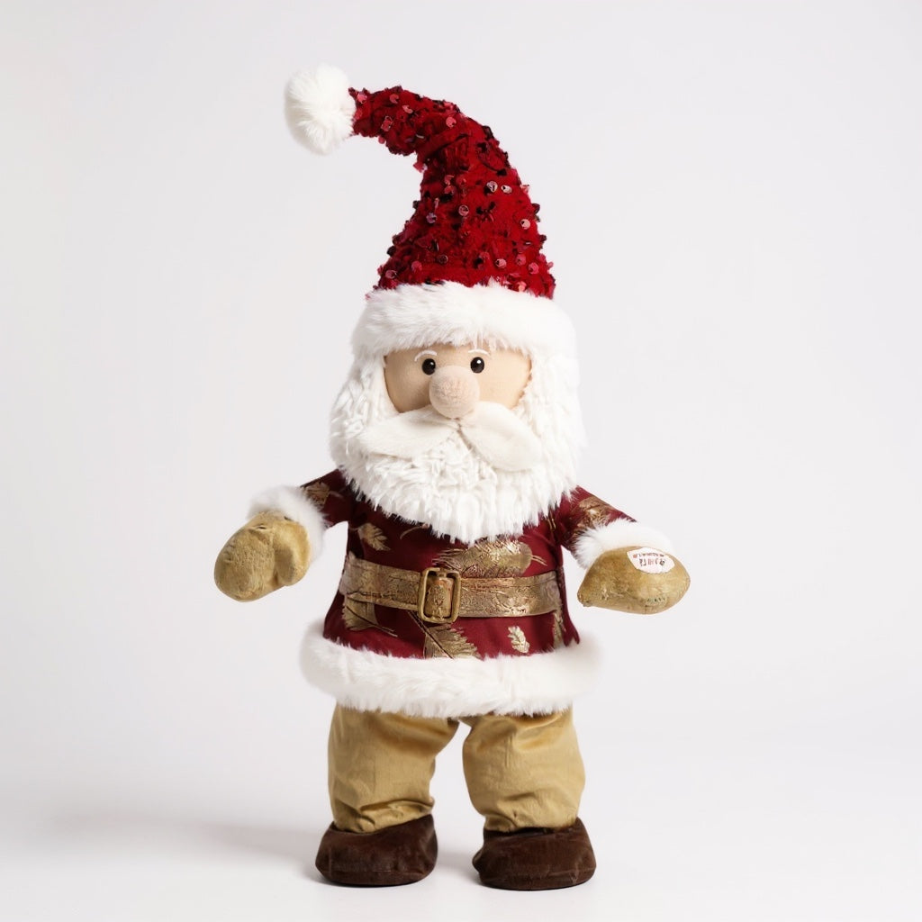 Animated singing Santa – Musical Christmas Plush Figure