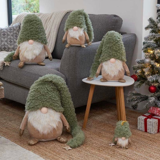 50cm Jumbo Super Soft Sage Green Christmas Gonk Decoration
