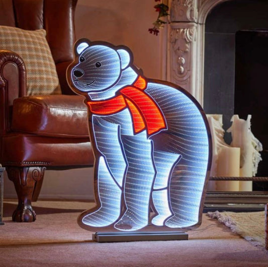 Polar Bear 40cm – LV Infinity Light Display