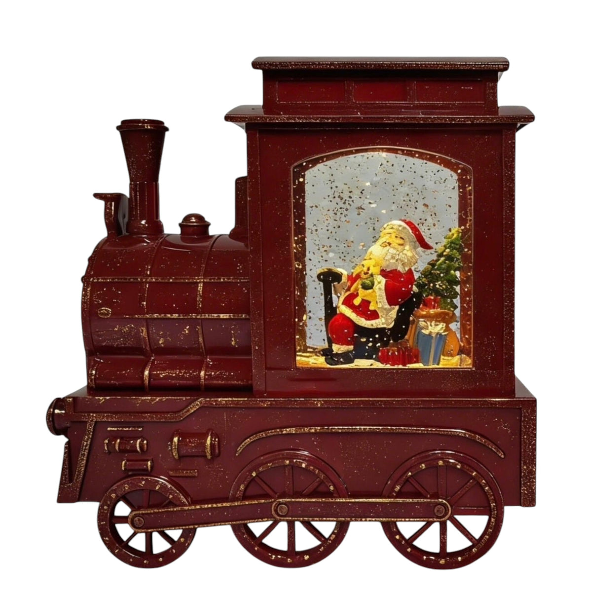 Santa Express Train Water Lantern