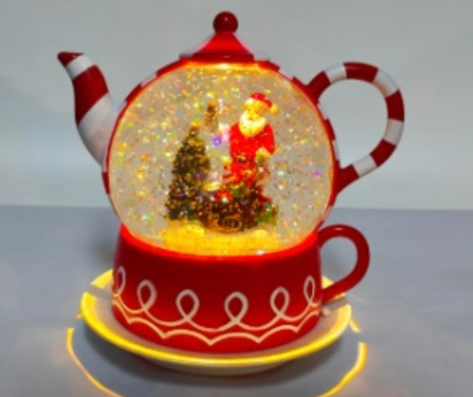 Santa Teapot Water Lantern