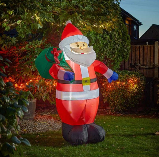 1.2m Self inflating Santa