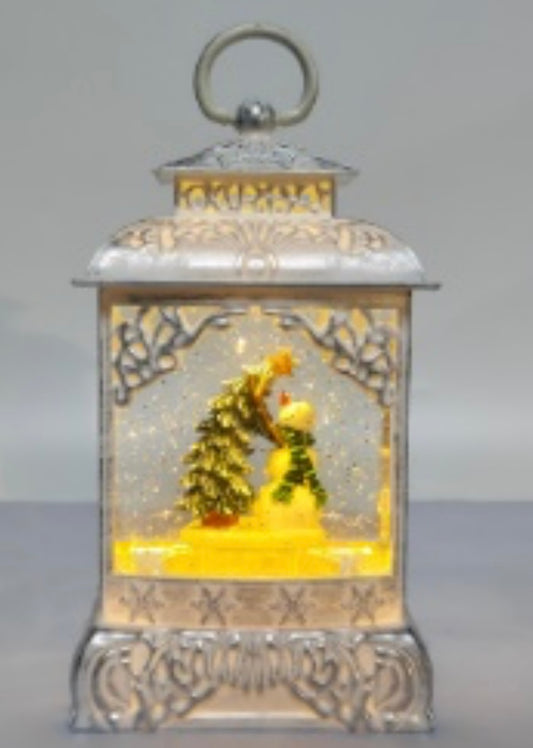 Snowman Water Lantern