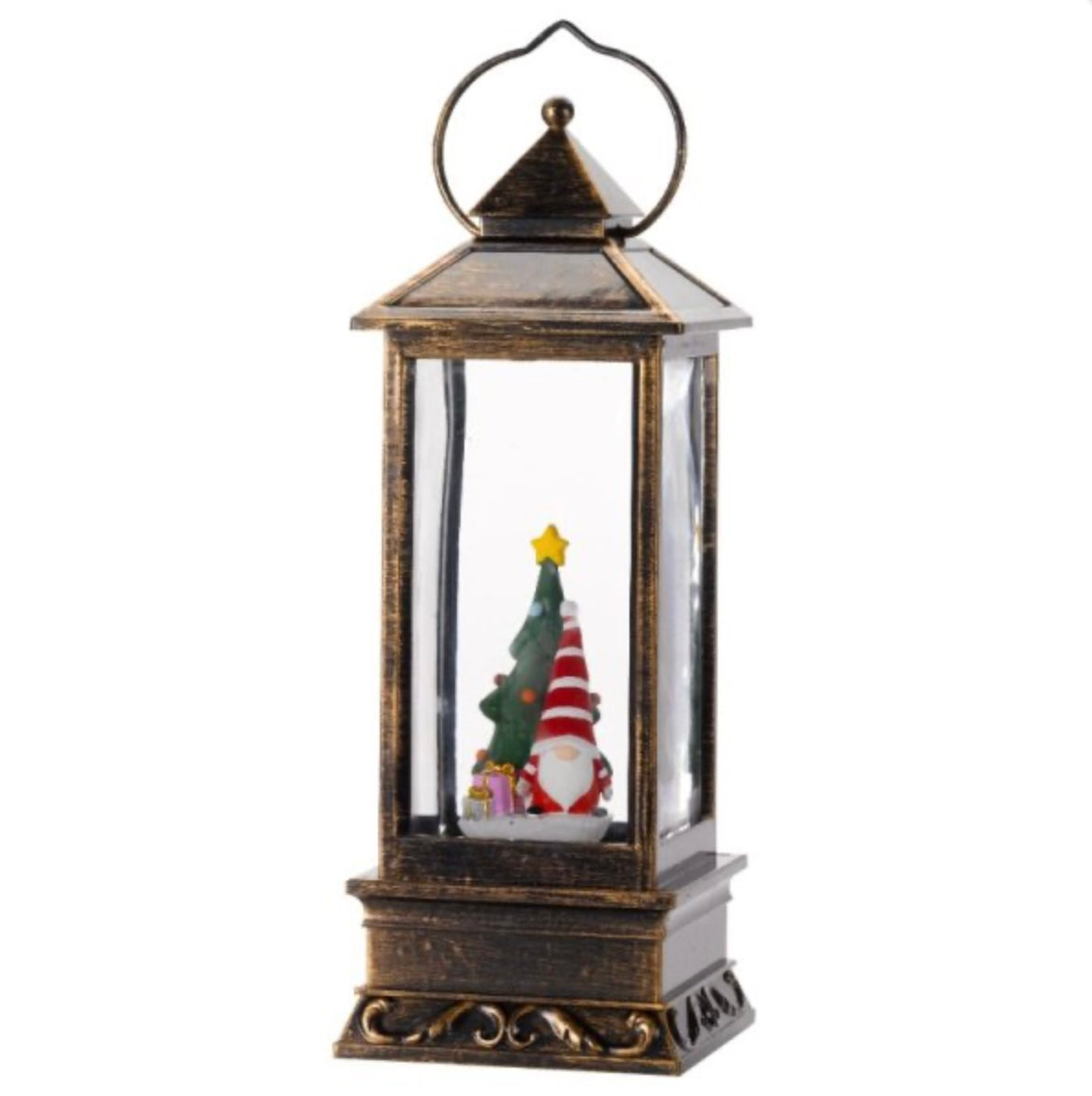 SnowSwirl Gonk Lantern – LED Christmas Water Lantern