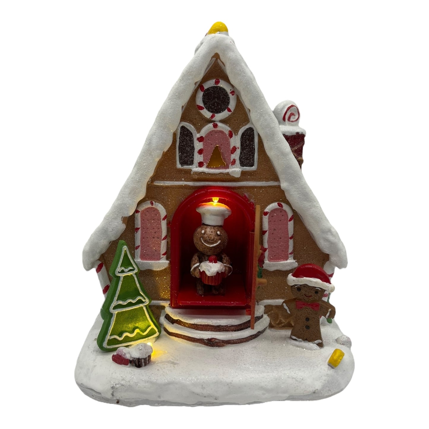 LED Gingerbread House With music & movement