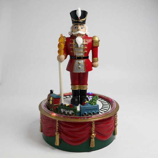 20cm Nutcracker moving LED