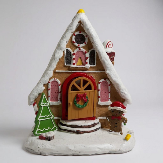 LED Gingerbread House With music & movement